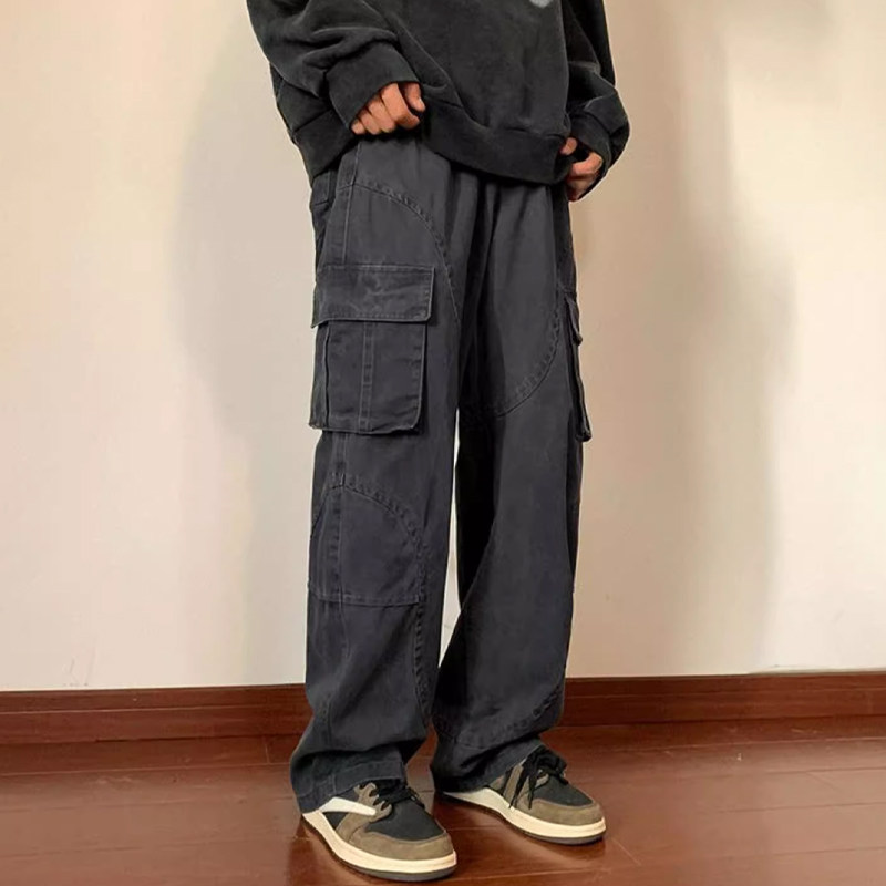 美式工装裤男士夏季薄款