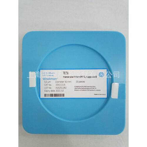 上海摩速10411116 WHATMAN聚四氟乙烯PTFE滤膜5um孔径90mm直径