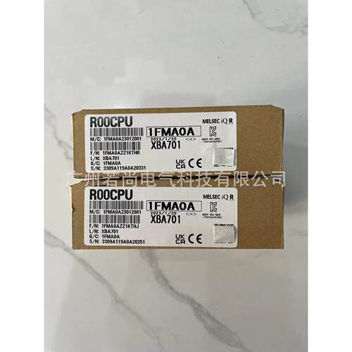 iQ-R系列CPU模块 R00CPU 10K步型入门级 全新行货 特价促销 含邮