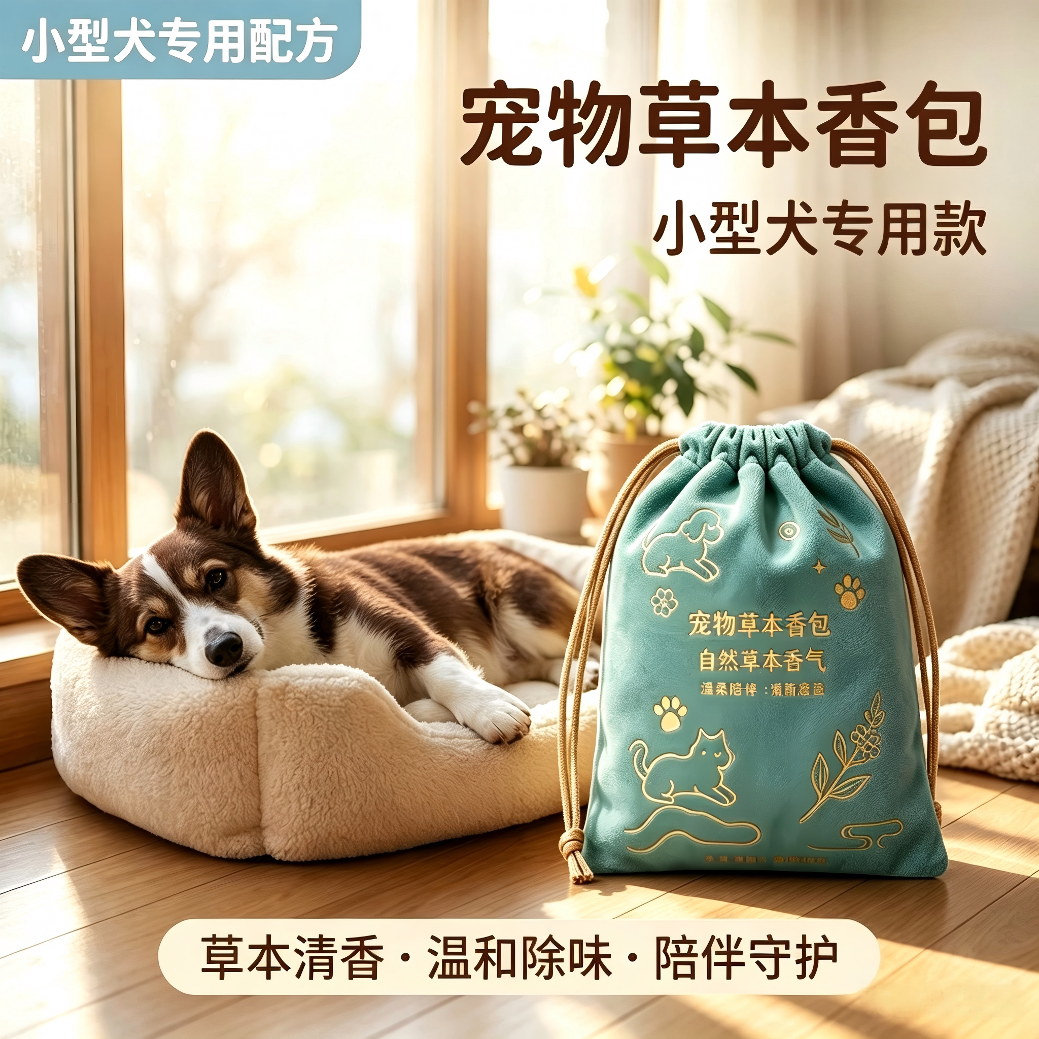 洁小崽小型犬草本除味清新香包