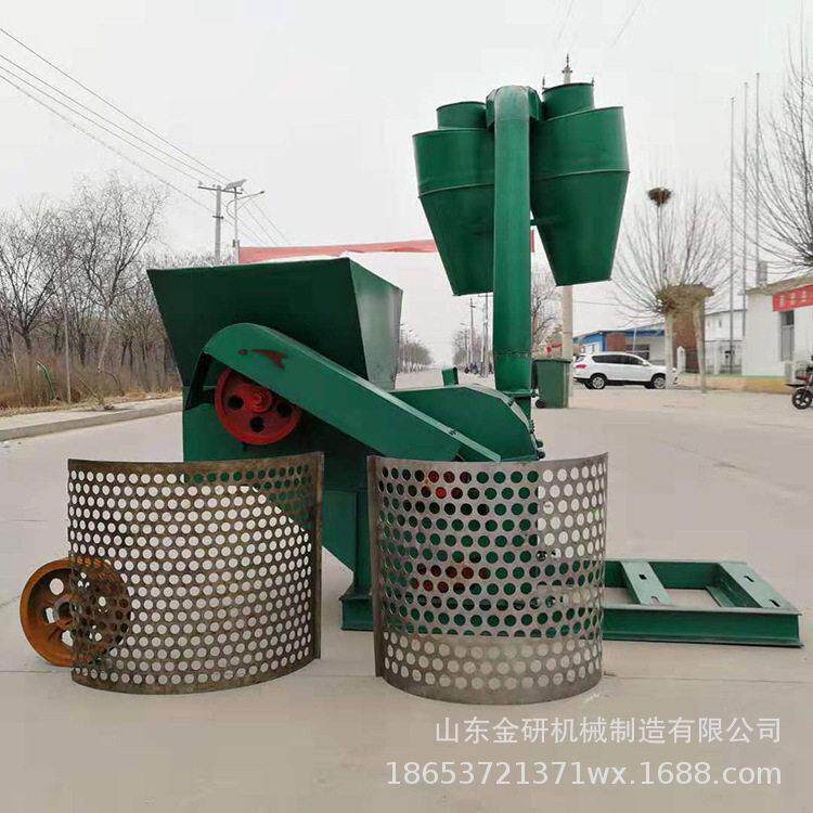 沙克龙大型草料打糠机养殖场五谷杂粮粉碎机养殖用万能秸秆粉料机