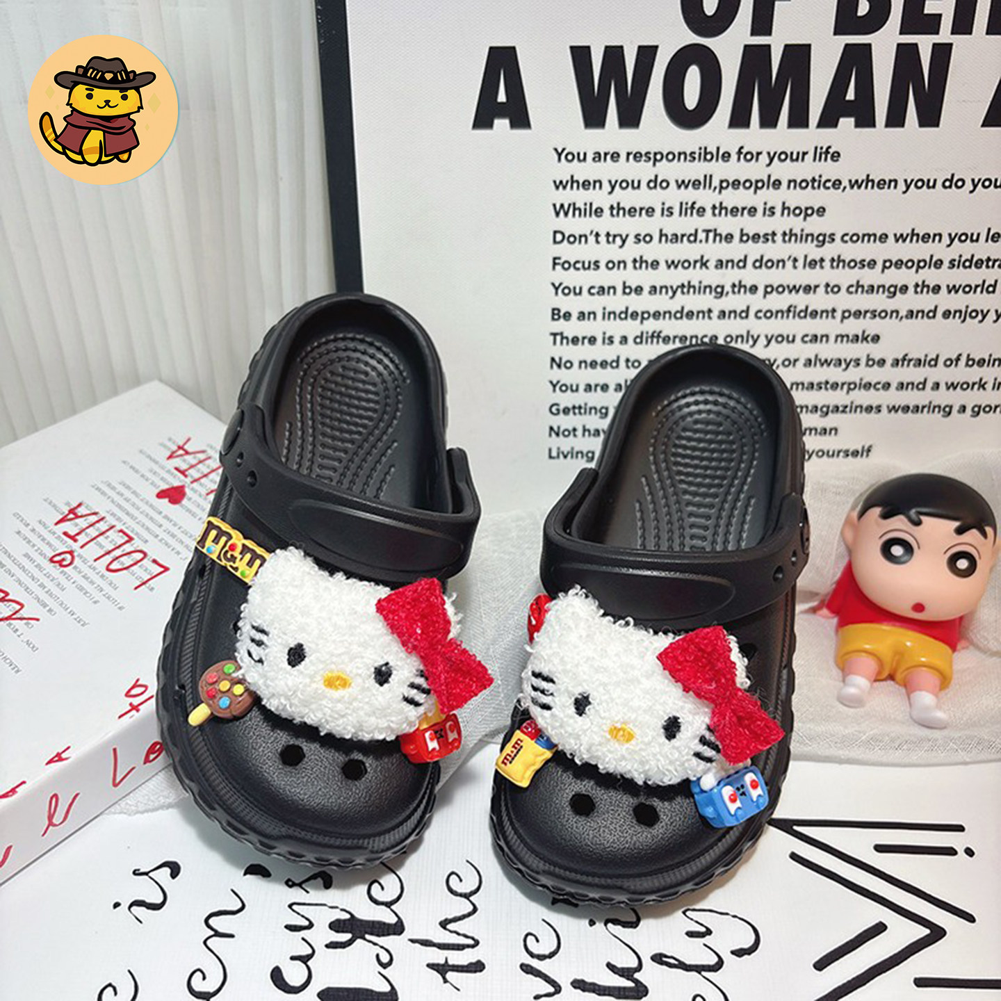 女童洞洞鞋eva夏天外穿防滑包头