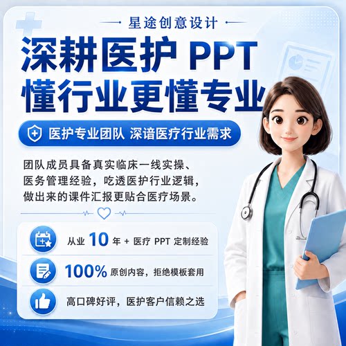 医学PPT代制作写品管圈pdca护理查房个案病例分析CQI竞聘总结演讲