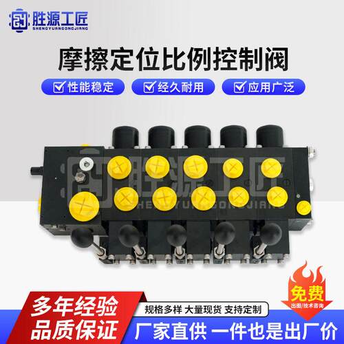 掘进机多路阀 三系列摩擦定位比例控制阀 负载敏感比例多路阀