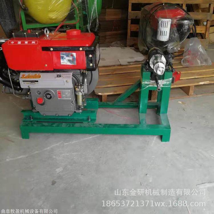 双头面粉山粑粑机器汽油式玉米膨化机柴油大米黑米江米棍机