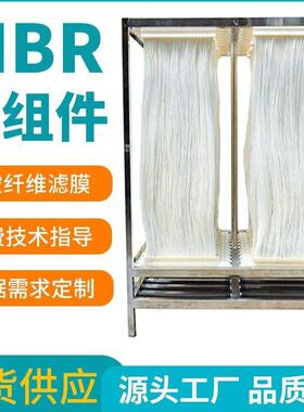 mbr膜架PVDF复合膜污水浸入式不断丝中空纤维帘式膜mbr膜组件