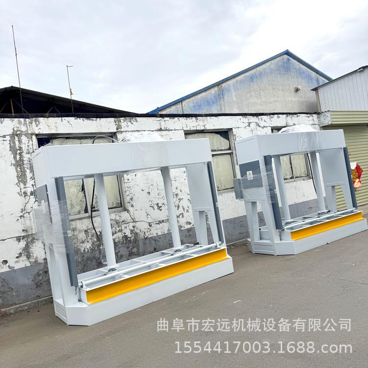全自动木门冷压机 3米板材整型液压冷压机 保温装饰一体板冷压机图片