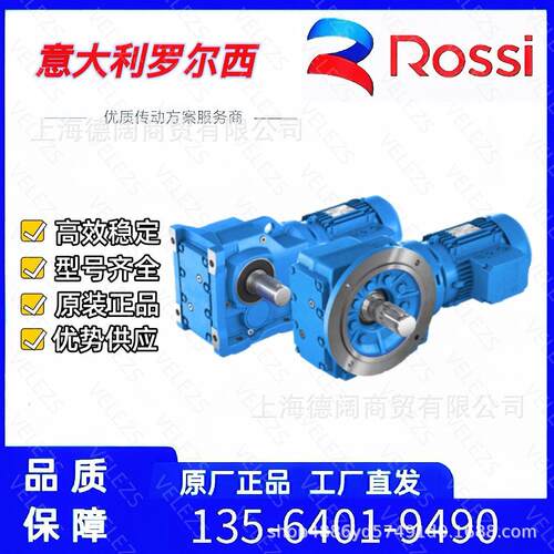 rossi速机RV 100 UO2A罗尔西平行轴蜗轮蜗杆伞齿轮斜齿面速箱