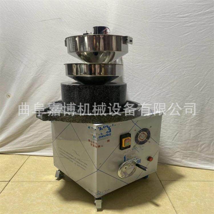 自动升降用芝麻酱石磨机 家用小型麻汁机 30直径操作简