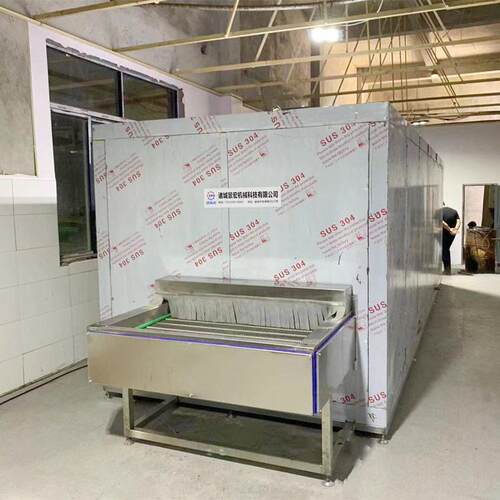 玉米粒甜玉米速冻机 馄饨抄手大型隧道速冻 食品厂快速冷冻机器