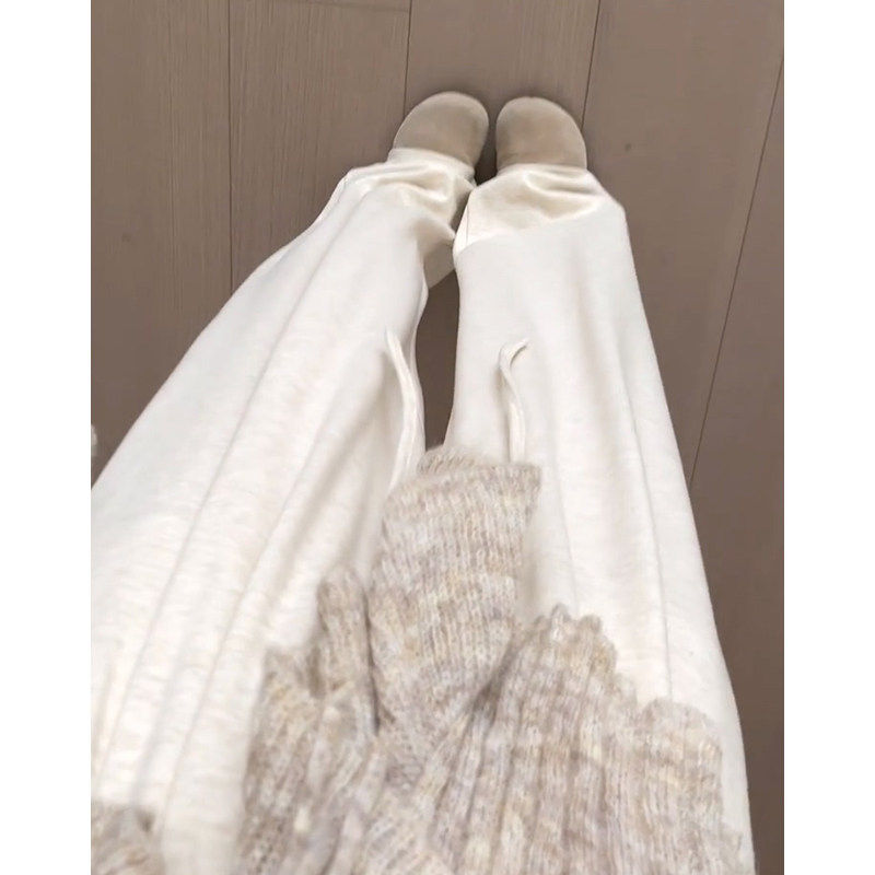 垂坠感软糯糯米裤女款春夏新