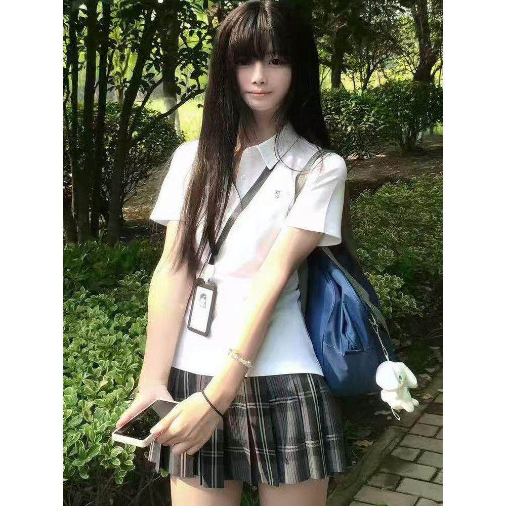 小淞夏T恤  学院风校供感多色polo衫夏秋运动款jk短袖