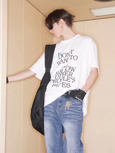 SFTTR短袖cleanfit印花t