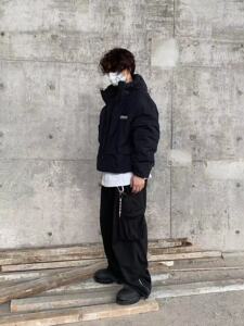 SFTTR加厚棉服拉链夹克外套