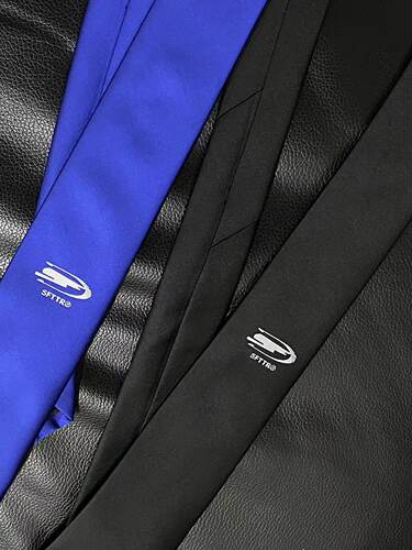 SFTR涤丝青年刺绣领带