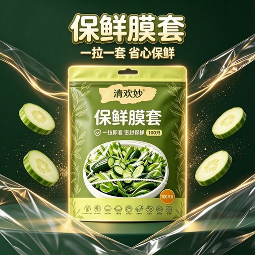 清欢妙一次性保鲜膜套加厚加大款