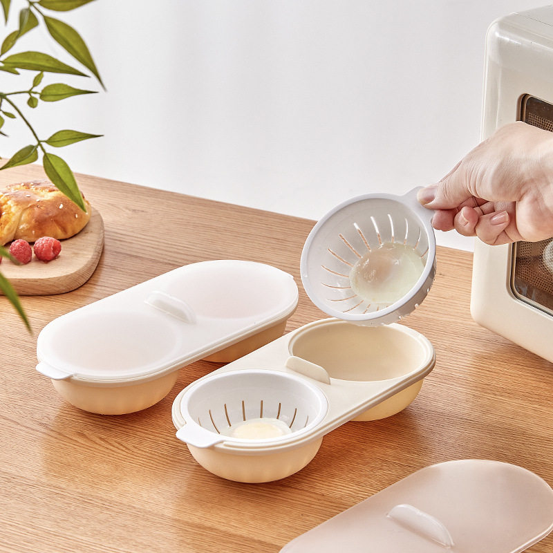 跨境早餐煮蛋器厨房微波炉蒸蛋碗迷你创意多格煮荷包蛋溏心蛋模具