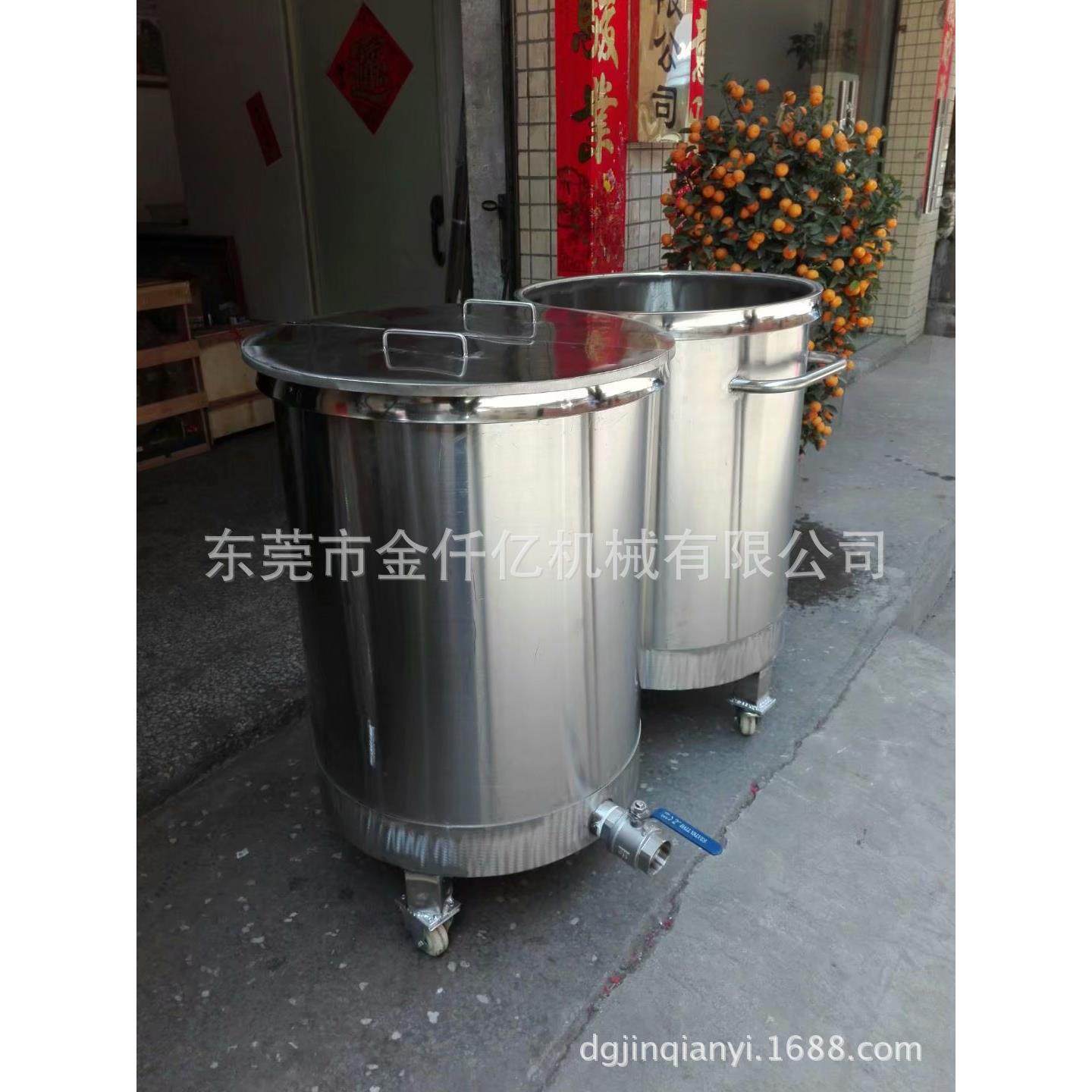 厂家供应04不锈钢加厚桶,密封桶,带盖不锈钢桶,不锈钢拉缸