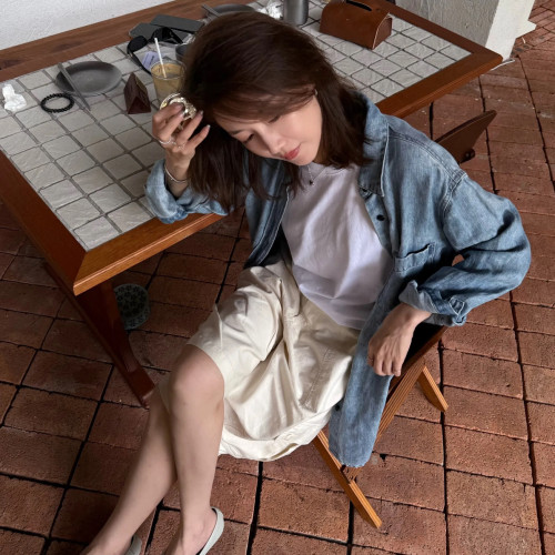 FAY  | 复古调性汉麻衬衫（5H1330）
