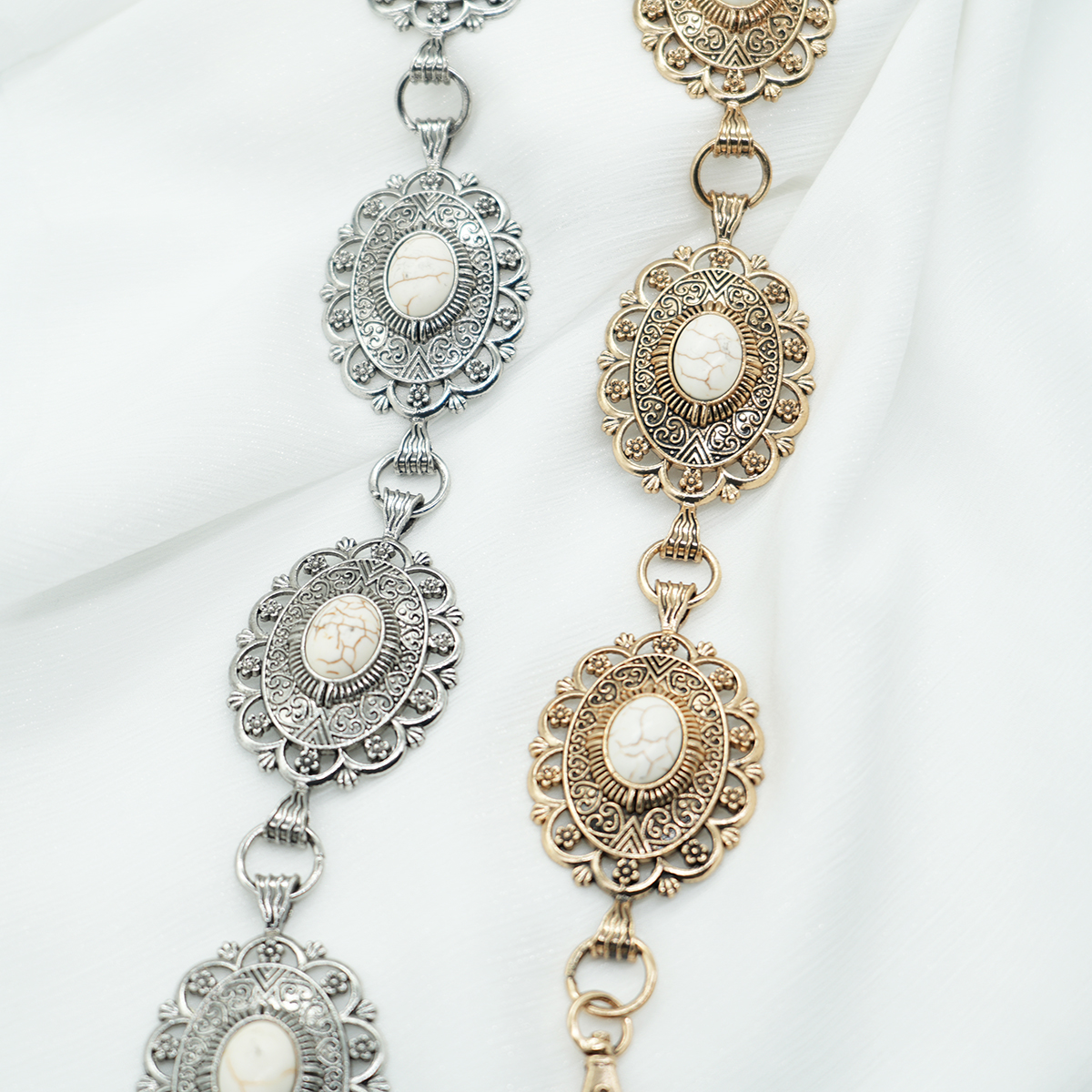 eyof简约时尚腰链复古宫廷风