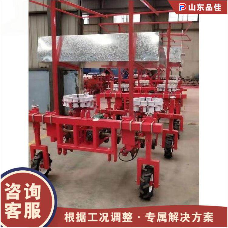 农用蔬菜瓜果苗移栽机 三点悬挂式栽种机 大棚钵体秧苗移栽插苗机