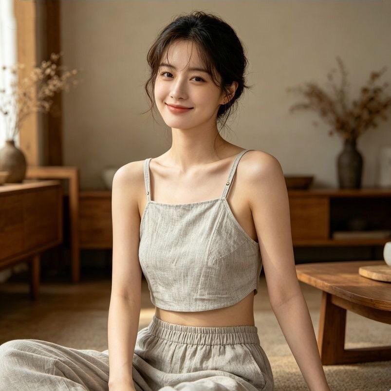 抗菌速干抹胸女夏季无钢圈吊带背心透气亲肤外穿美背裹胸上衣