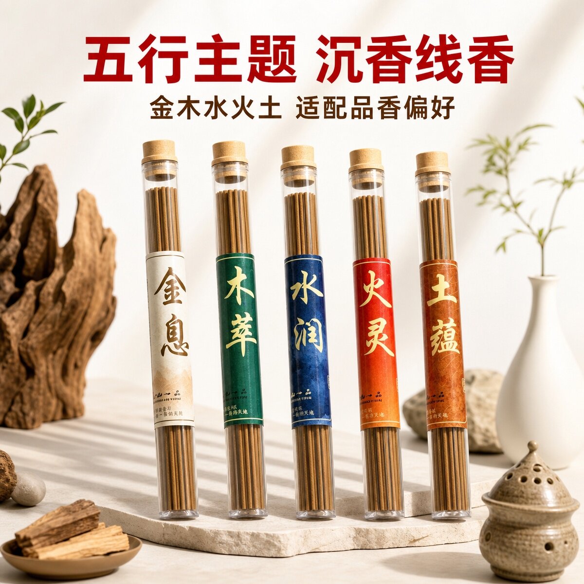 香山一品五行纯天然沉香线香
