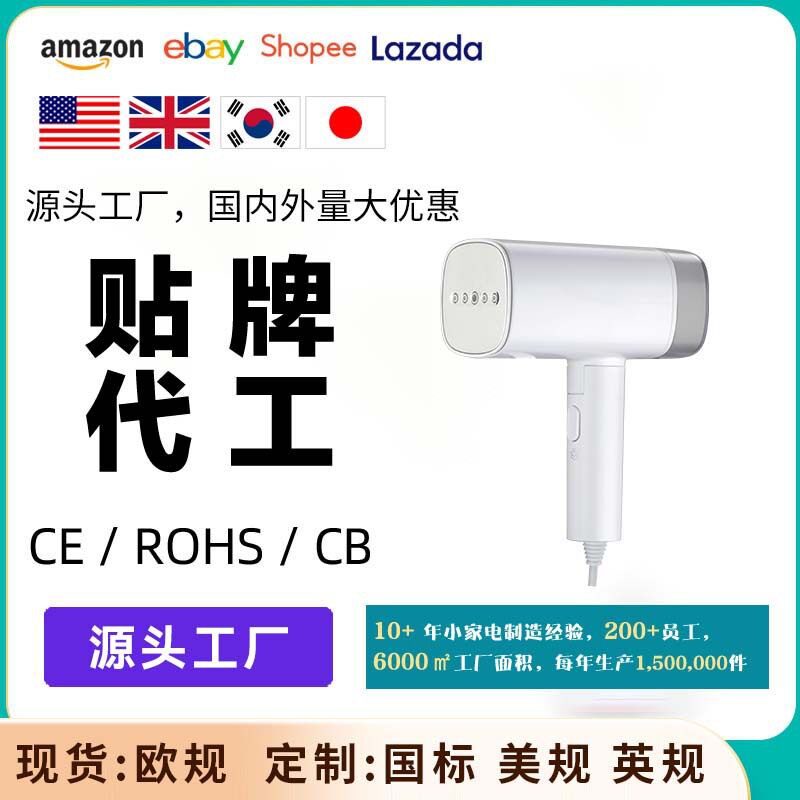 跨境新款熨烫机服装店专用家用小型蒸汽毛刷熨烫机手持蒸汽挂烫机