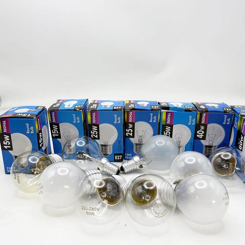 可调光老式发热白炽泡E27螺口E14尖泡普通钨丝孵化暖光电灯泡220V