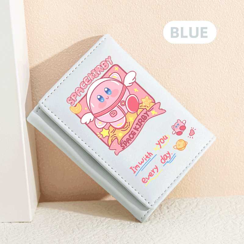 星之卡比宇航员周边手办钱包短款