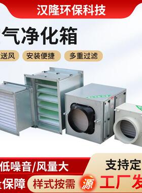 净化型风机箱初中效除甲醛异味过滤箱段新风系统前置空气过滤箱