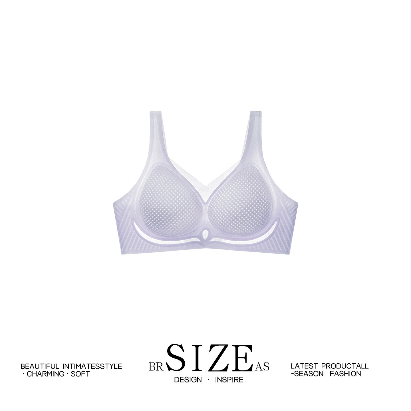 无钢圈文无痕胸罩女款品牌专柜正品广东潮汕头BRA SIZE内衣旗舰店