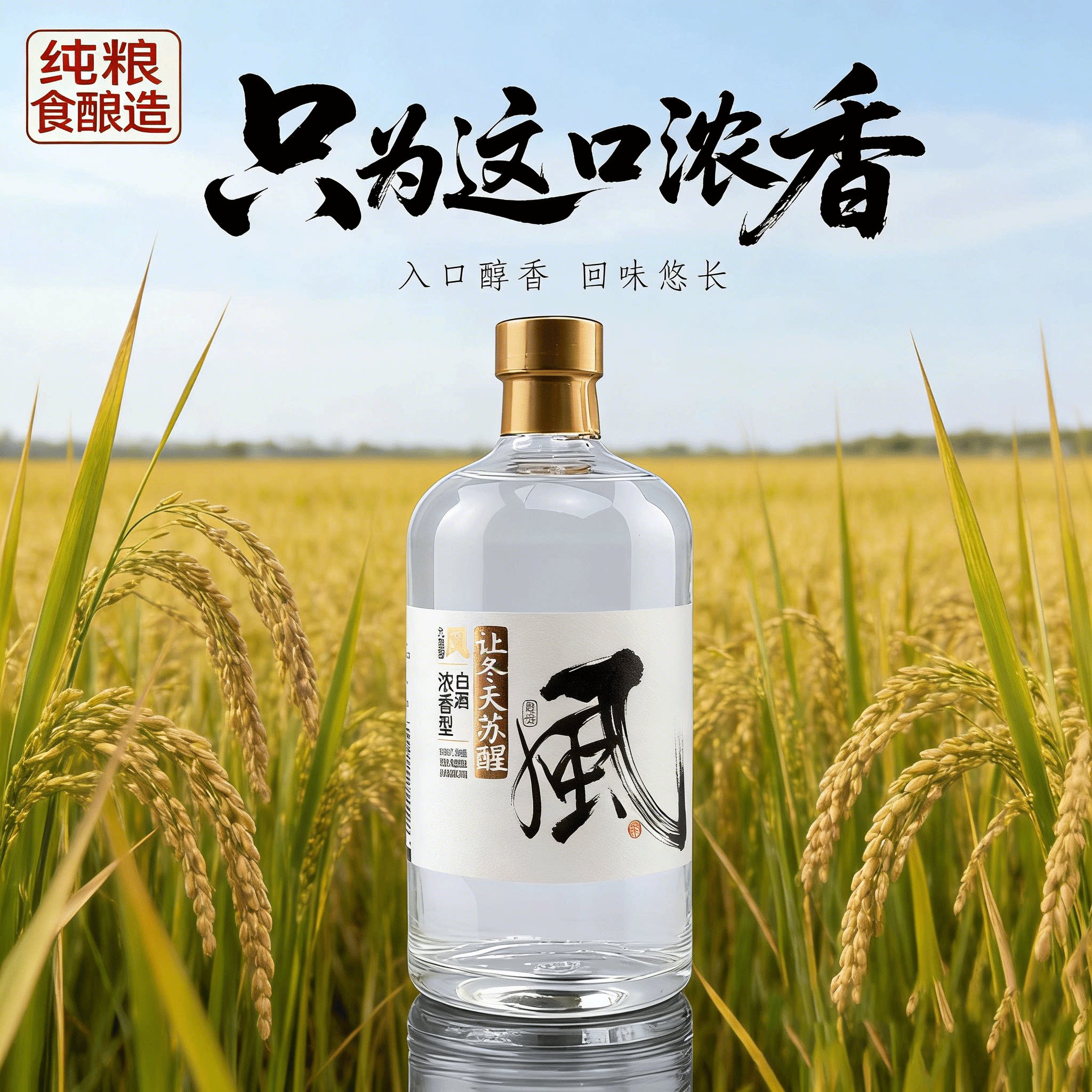 九里春浓香型川派固态发酵白酒52度纯粮食酒瓶装特惠整箱一整箱