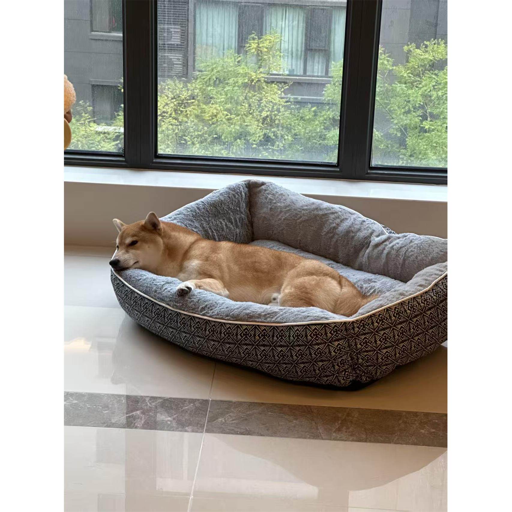 特厚中大型狗窝毛绒保暖