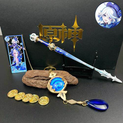 源信冲击周边Funina套装生日礼物书签专业武术模型武器吊坠吊坠礼
