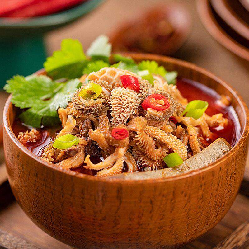 【抢!2大袋】正宗内蒙羊杂汤熟食正宗纯羊杂小吃原味羊肉汤即食r1