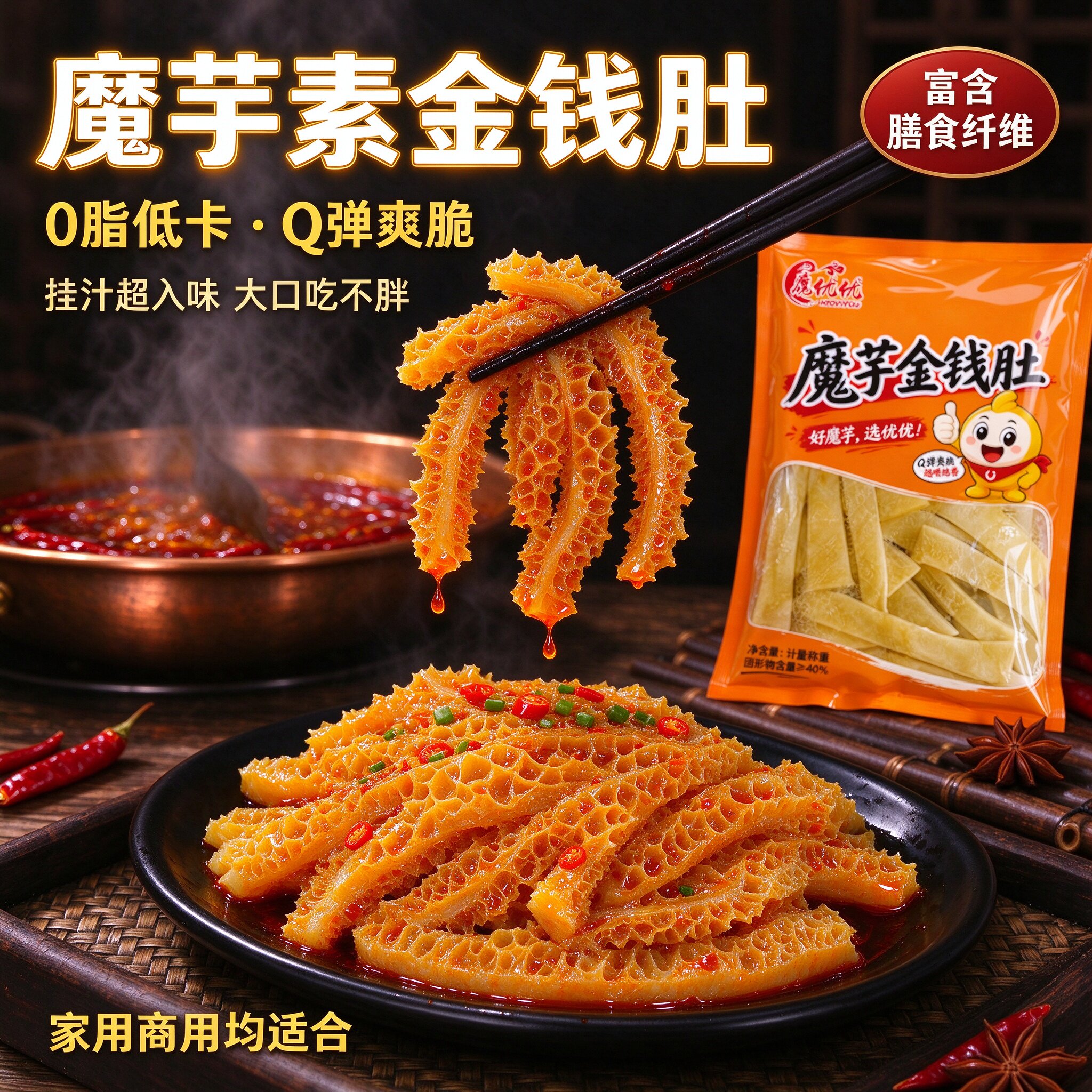 魔芋制品素牛肚半成品食材