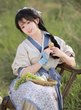 2026新款宋制汉服女装成人小个子古装改良汉元素古风田园日常平民