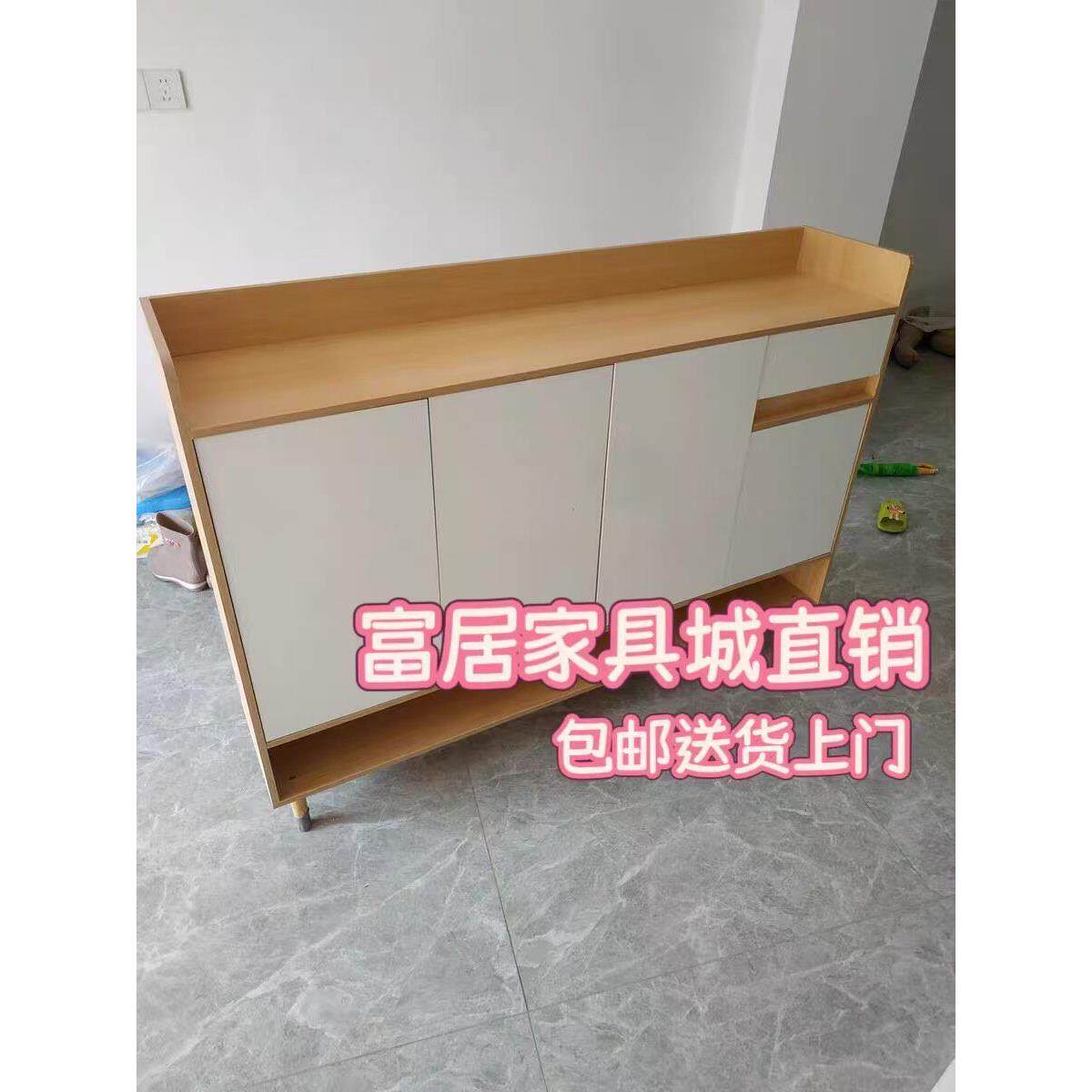 家用门口入户玄关柜新款多功能鞋柜室内多层储物收纳柜实木边框鞋