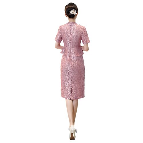 2026新款喜婆婆旗袍妈妈婚礼礼服婚宴装礼服结婚喜服大码礼服气质