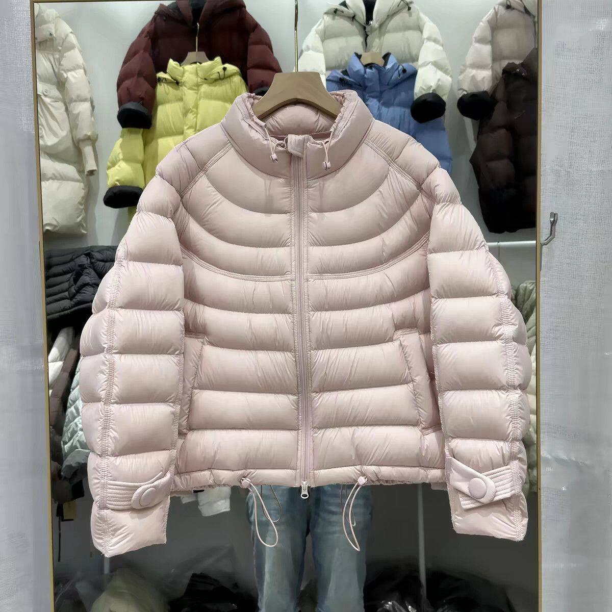 90白鸭绒排骨羽绒服2026新款冬季立领短款小个子爆款宽松轻薄外套