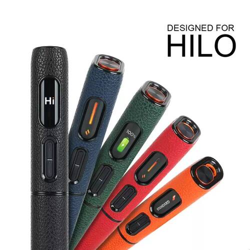 适用GLO HILO保护壳配件新款glo case荔枝纹装饰壳Glo Hilo防摔套