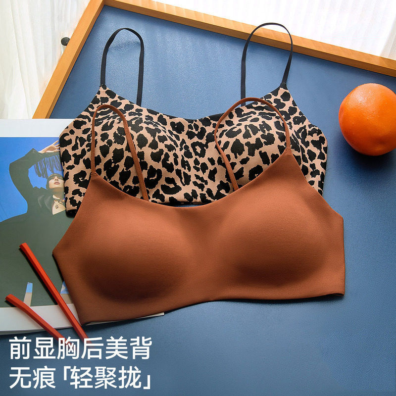 维多利亚维多利亚无痕内衣女小胸舒适无钢圈吊带抹胸美背细肩带文