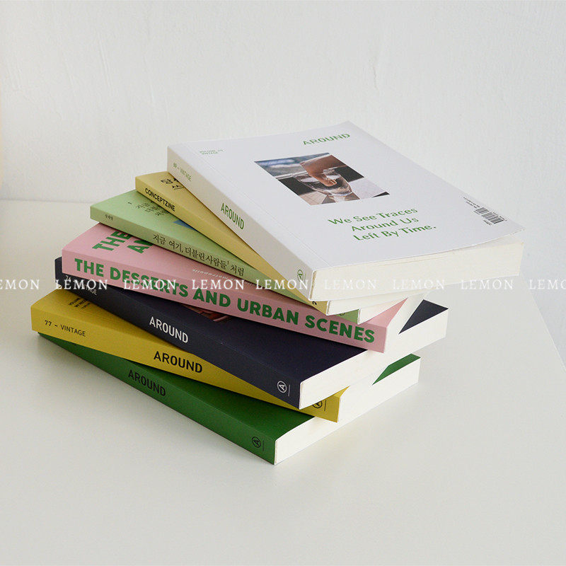 韩国ins英文装饰假书仿真书野餐美食软装摆件网红拍照道具背景纸