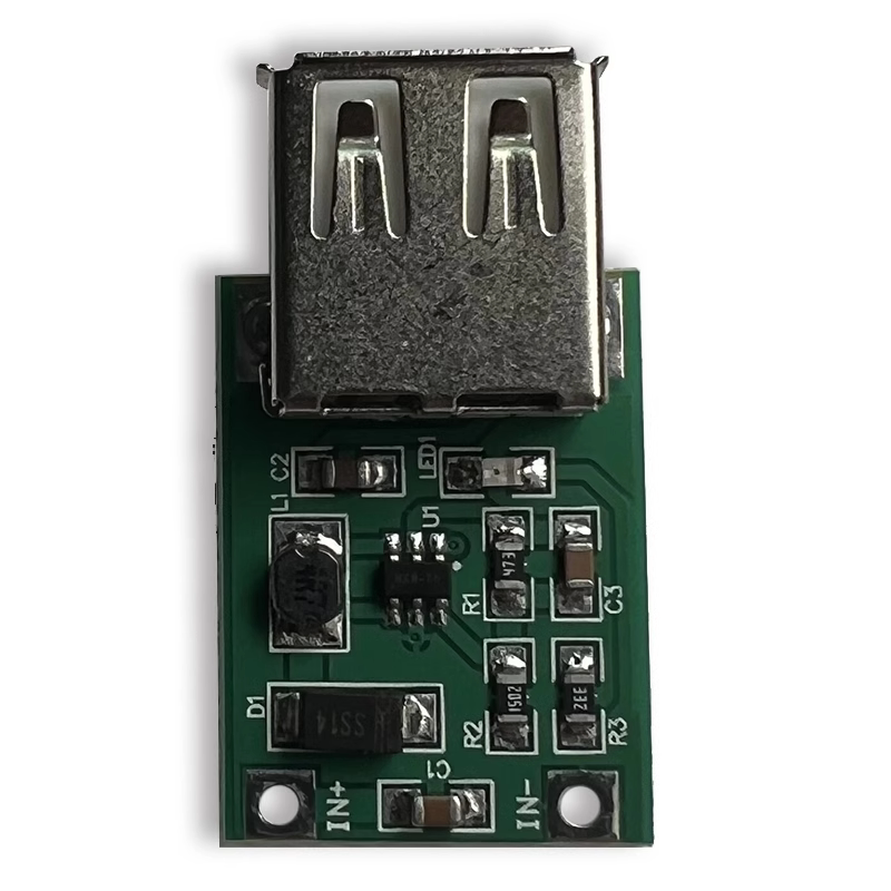 DC-DC升压模块(0.9V5V)升5V 600MA USB 升压电路板 移动电源升压