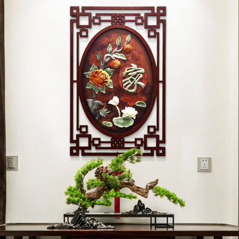客厅装饰画玄关过道走廊卧室挂件新中式沙发背景墙面壁画餐厅挂画