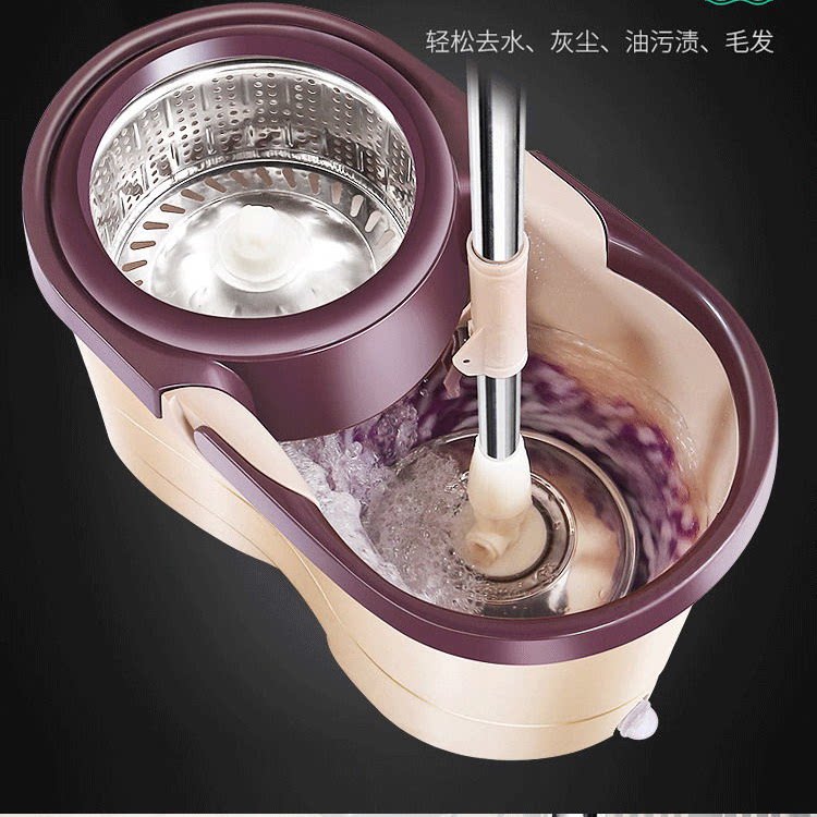 旋转拖把桶好神拖自动地拖布桶家用墩布拖把加厚脱水免手洗甩干