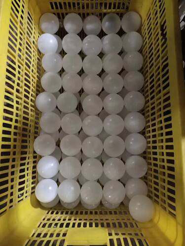 PP空心塑料硬球20/25/28/35/50/mm浮止汗露走珠脱硫塔保温球填料