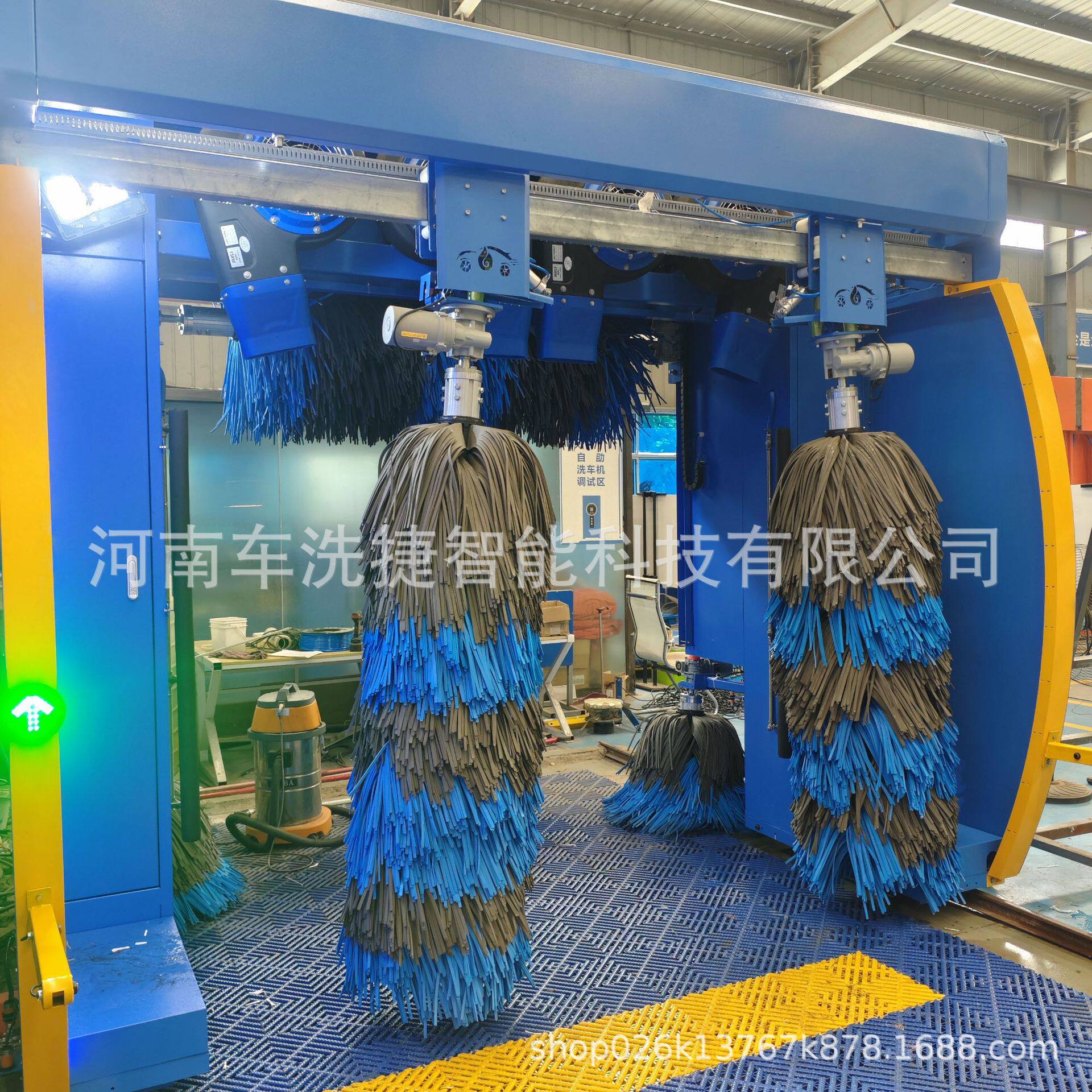 车洗捷全自动洗车机自动完成冲洗打泡吹干适配轿车SUV等多车型