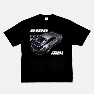 JDM汽车文化美式重磅纯棉短袖T恤